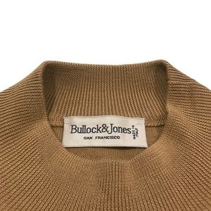 BULLOCK & JONES Knitted In Italy Soft Fine Fabric Wool Silk Cashmere Sweater - M